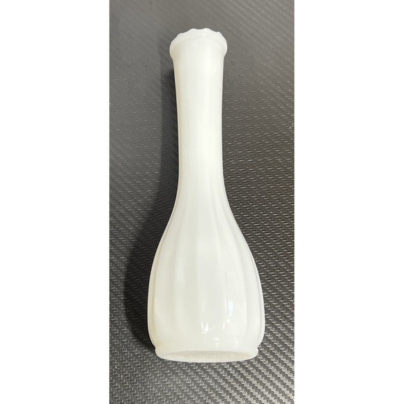 Clc Other - Vintage White Milk Glass 8.5" Bud Vase